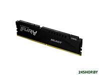 Картинка Оперативная память Kingston FURY Beast 16GB DDR5 PC5-41600 KF552C40BB-16