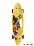 Картинка Пенниборд Tech Team Fishboard 23 Print (желтый)
