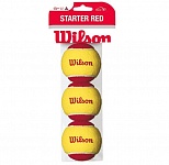Картинка Мячи теннисные Wilson Starter Red Tball WRT137001 (3 шт. в упак.)