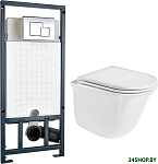 Telbach 004 GL-WT + Marberg 507 SE (белый глянец/хром)