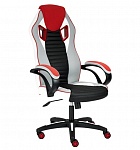 Картинка Кресло TetChair Pilot (красный/черный/серый/белый)
