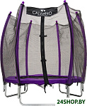 Картинка Батут Calviano Outside Master Purple 140 см - 4.5ft (внешняя сетка, складной, без лестницы)