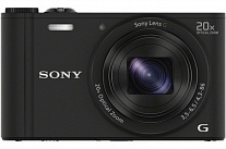 Картинка Цифровой фотоаппарат SONY Cyber-shot DSC-WX350 Black