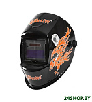 Картинка Сварочная маска Wester WH8 990-075 (черный/оранжевый)