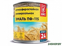 Картинка Эмаль Класс 24 ПФ-115 1.9 кг (салатовый)