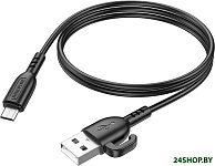 BX91 USB Type-A - microUSB (1 м, черный)