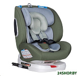 Картинка Детское автокресло Farfello Isofix YB102A (серый/зеленый)