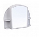 Шкаф с зеркалом для ванной BEROSSI Орион АС 11804000 (белый мрамор)