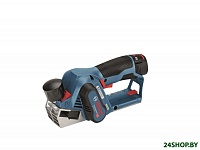 Картинка Рубанок Bosch GHO 12V-20 Professional 06015A7001 (с 2мя АКБ)