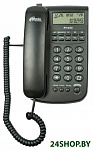 Картинка Проводной телефон Ritmix RT-440 (черный)
