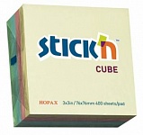Картинка Блок самоклеящийся бумажный Stickn Hopax 21013