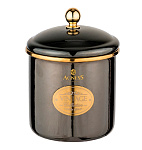 Картинка Емкость для хранения Agness 950-260 (черный металлик)