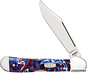 Patriotic Kirinite Smooth Mini Copperlock + Zippo 207