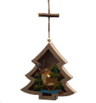 Картинка Елочная игрушка Белбогемия Елочка с оленем 27269243 (231645)