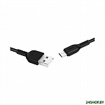 Картинка Кабель Hoco X20 microUSB (2 м, черный)