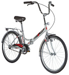 Картинка Велосипед Novatrack TG-24V 2020 (серый)