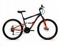 Велосипед Altair MTB FS 26 2.0 disc р.18 2021 (серый)