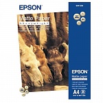 Картинка Фотобумага EPSON Matte Paper-Heavyweight (C13S041256)
