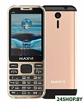Картинка Мобильный телефон Maxvi X10 (золотистый)