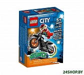 Картинка Конструктор инерционный Lego City Огненный трюковый мотоцикл 60311