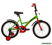 Картинка Детский велосипед Novatrack Strike 18 2022 183STRIKE.GN22 (зеленый)