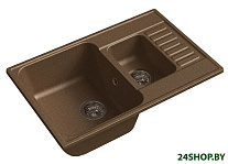 Картинка Кухонная мойка GranFest QUARZ Z-21K (терракот)