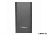 Картинка Портативное зарядное устройство Yoobao PL5 (серый)