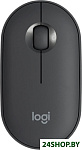 Мышь Logitech M350 Pebble (графит)