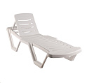 Шезлонг Элластик-Пласт Элластик 187x63.5x32 (белый)