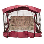 Картинка Качели садовые Еврокемпинг Мадагаскар (бордовый)