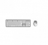 Картинка Клавиатура и мышь Hama KMW-700 (серебристый/белый)