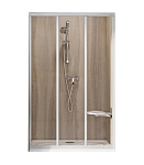 Картинка Душевая дверь Ravak Supernova ASDP3 - 100 (прозрачный/белый)