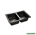 Кухонная мойка GranFest GF-S780K (черный)