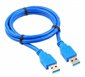 Картинка Кабель Cablexpert 1.0м (CCP-USB3-AMAM-1M) (синий)