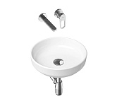 Картинка Умывальник Lavinia Boho Bathroom 21510159 (раковина, смеситель, сифон, клапан)