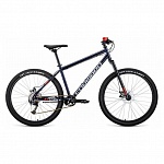 Картинка Велосипед FORWARD Sporting 27.5 X (19, темно-синий/красный)