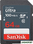 Картинка Флеш карта SDXC 64Gb Class10 SanDisk SDSDUNR-064G-GN3IN