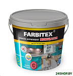 Картинка Краска Farbitex Акриловая моющаяся 6 кг (белый)