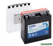 Картинка Мотоциклетный аккумулятор Exide ET14B-BS (12 А·ч)
