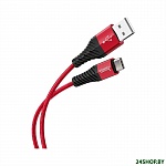 Картинка Кабель Hoco X38 USB Type-C 1 м (красный)