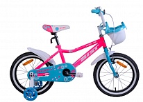 Картинка Детский велосипед Aist Wiki 16 (розовый/бирюзовый, 2019)