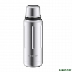 Картинка Термос Bobber Flask-1000 1L Matte Silver