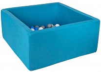 Картинка Сухой бассейн Misioo 90x90x40 200 шаров (синий)