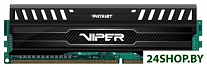 Картинка Оперативная память Patriot Viper 3 Black Mamba 4GB DDR3 PC3-12800 (PV34G160C0)