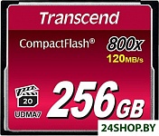 Картинка Карта памяти Transcend 800x CompactFlash Premium 256GB (TS256GCF800)