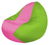 Картинка Бескаркасное кресло Flagman Classic К2.1-178 (розовый/салатовый)