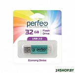 Картинка USB Flash Perfeo E01 32GB (зеленый)
