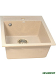 Картинка Кухонная мойка Ulgran U-406 (бежевый)