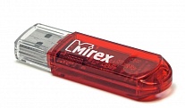 Картинка Флеш-память USB Mirex ELF RED 16GB Красный (13600-FMURDE16)