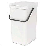 Картинка Мусорное ведро Brabantia Sort and Go 12 л (белый) (109782)
